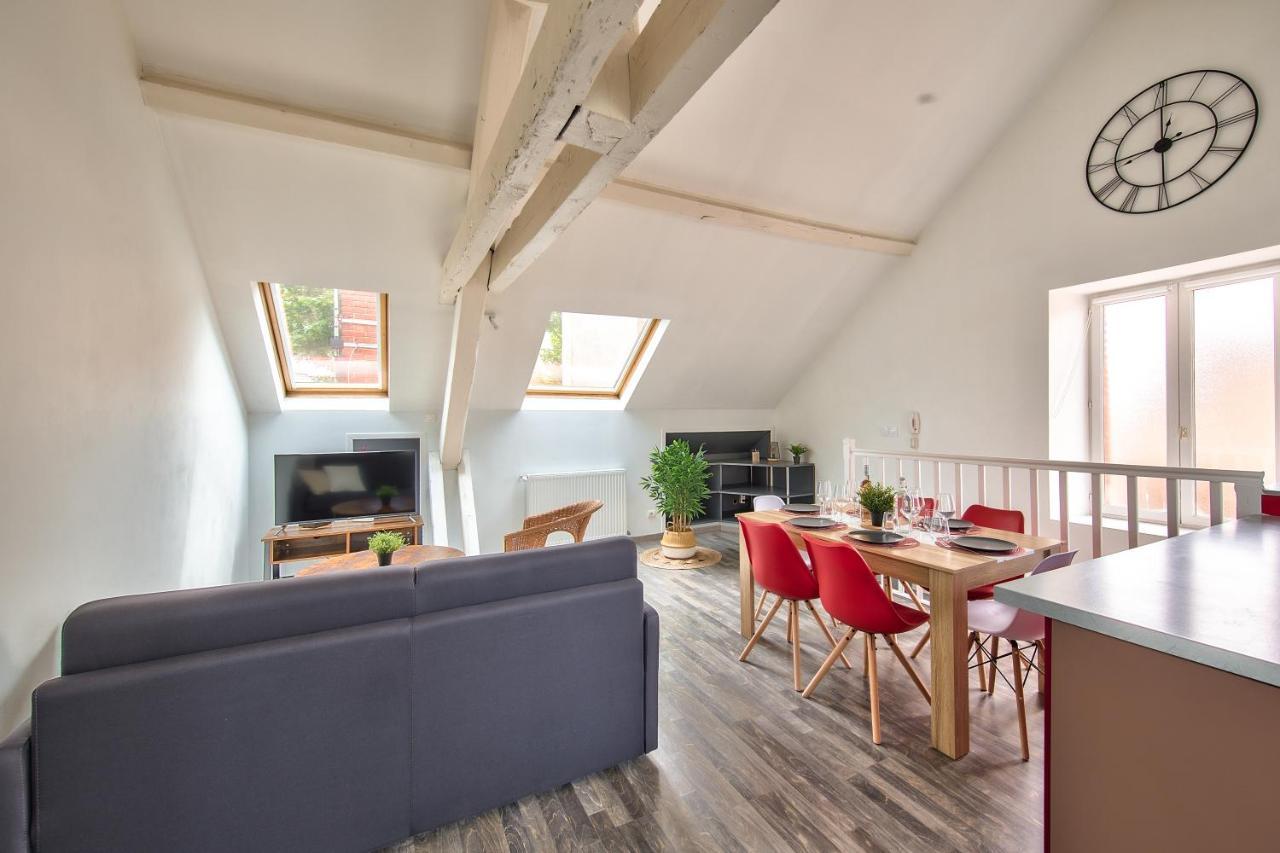 Appartement Cosy Chalon - Calme & Chaleureux Екстериор снимка