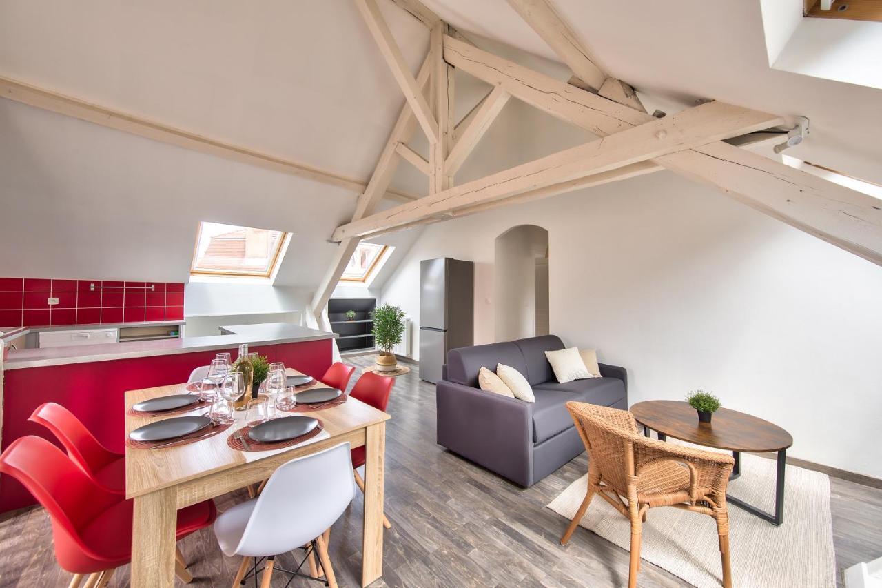 Appartement Cosy Chalon - Calme & Chaleureux Екстериор снимка