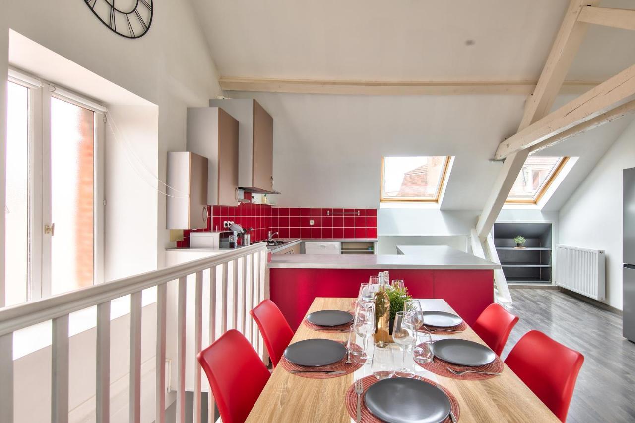 Appartement Cosy Chalon - Calme & Chaleureux Екстериор снимка